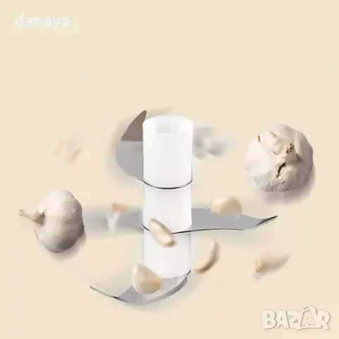 5452 Безжичен мини чопър за чесън месо подправки, 250 мл, USB, снимка 10 - Аксесоари за кухня - 47979915