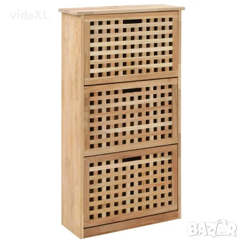 vidaXL Шкаф за съхранение на обувки, 55x20x104 cм(SKU: 247600)