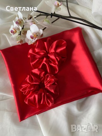 Луксозни сатенени калъфки, снимка 3 - Спално бельо - 41015603