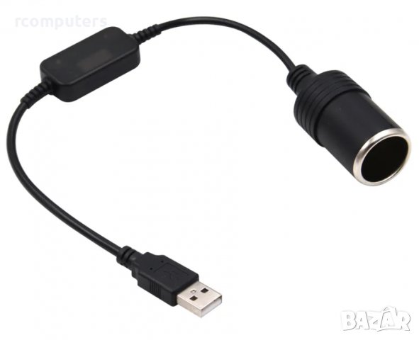 Адаптер запалка за кола - USB 5V - 12V, снимка 5 - Друга електроника - 40048047