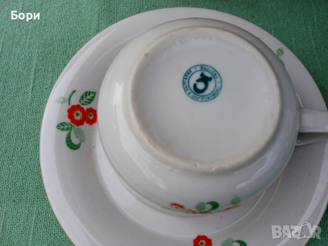 Сервиз за чай/кафе порцеланов, снимка 6 - Сервизи - 36261139
