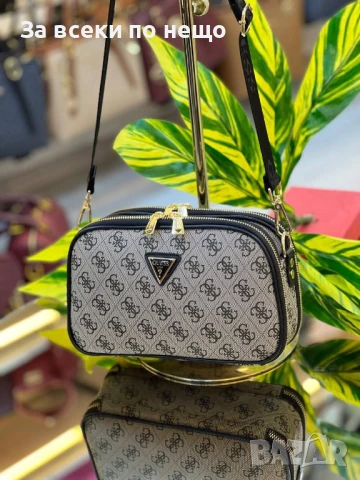 Guess Дамска Чанта С Дълга Дръжка За През Рамо Гес - Налични Различни Цветове Код E669, снимка 5 - Чанти - 51099508