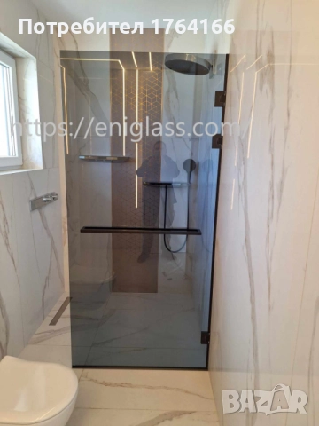 Паравани от закалено стъкло, снимка 2 - Душ кабини и вани - 52077054