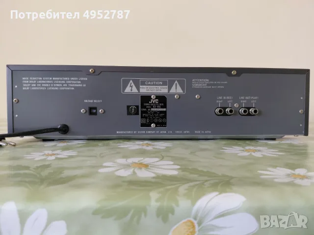 JVC KD V6 три глави, три мотора, снимка 5 - Декове - 56164255
