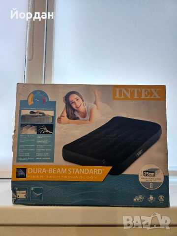 НАДУВАЕМ МАТРАК 99/191/25 СМ С ПОМПА