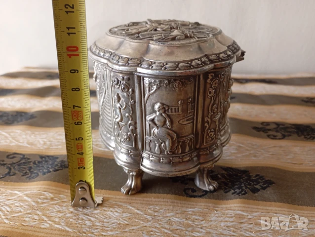 Барокова кутия за бижута, снимка 2 - Антикварни и старинни предмети - 50929833