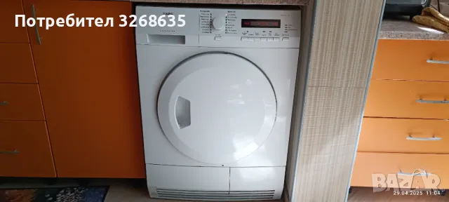  Сушилня AEG Т75280АС- кондензационна 8кг.