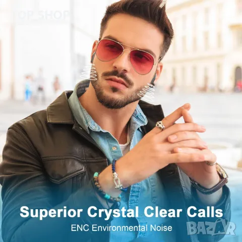 Безжични слушалки DOBOPO, Bluetooth 5.3 слушалки с LED цифров дисплей,40H Premium Sound, снимка 8 - Bluetooth слушалки - 48501622