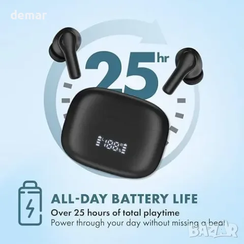 Безжични слушалки iT7 с Bluetooth 5.4, ANC и LED дисплей, снимка 2 - Безжични слушалки - 55945921