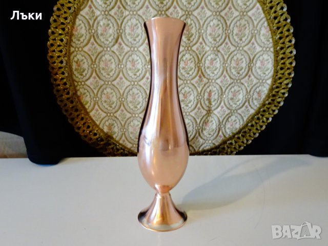 Елегантна медна кана за ракия,ваза. , снимка 5 - Антикварни и старинни предмети - 36024215