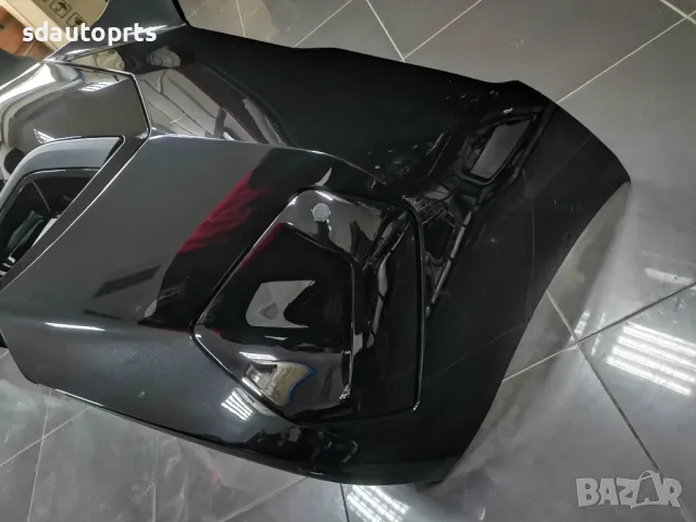 Нова Предна Броня Комплект BMW 5 i5 G60 G61 M Sport Paket Blacksaphire, снимка 3 - Части - 48609859