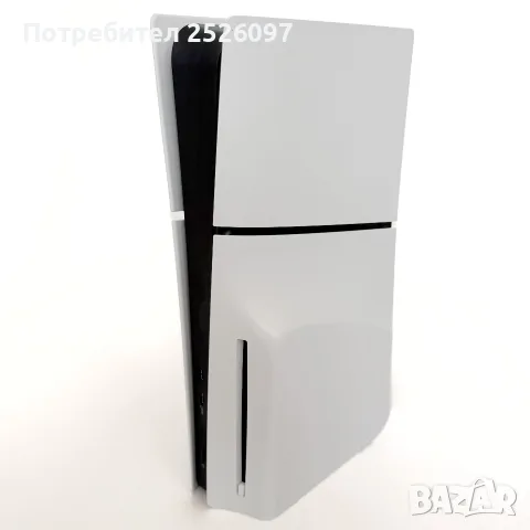 SONY PS5 Slim Disc + 2 джойстика + 3 игри, снимка 2 - PlayStation конзоли - 56230674