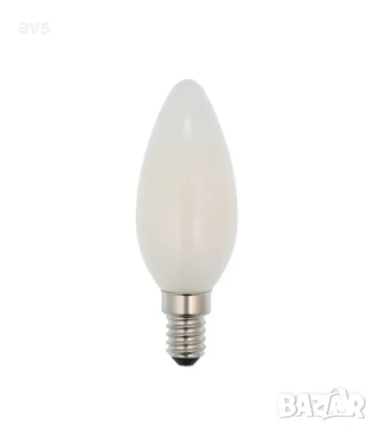 LED крушка 4W C35 4000K филамент VITO E14, снимка 1