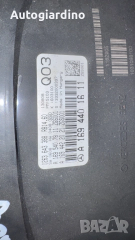 Километраж за Mercedes A170 - A1694401611 /  0263643388, снимка 2 - Части - 51865503