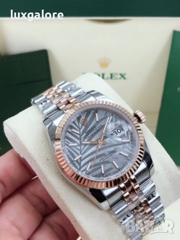 Унисекс часовник Rolex Oyster Perpetual Datejust с автоматичен механизъм, снимка 2 - Мъжки - 41815567