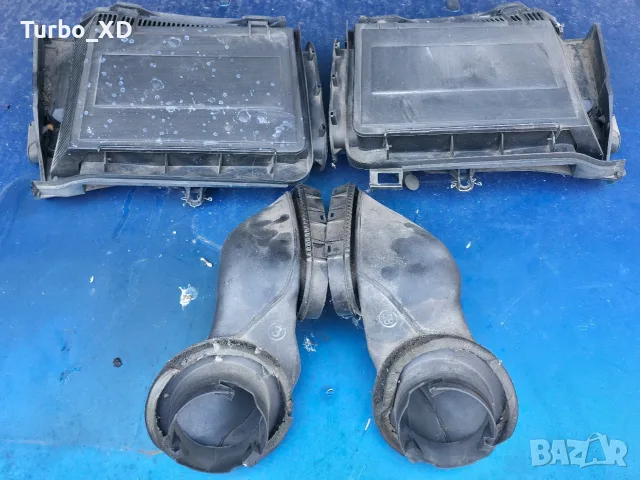Продавам к-т фейсови кутии и въздуховоди за филтри купе за BMW E39