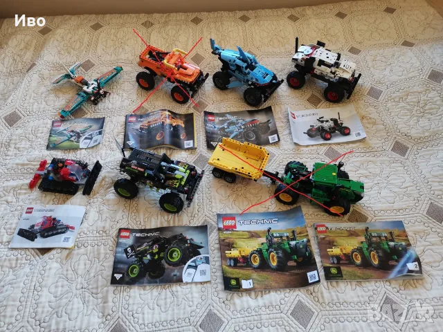 LEGO Technic пет сета.