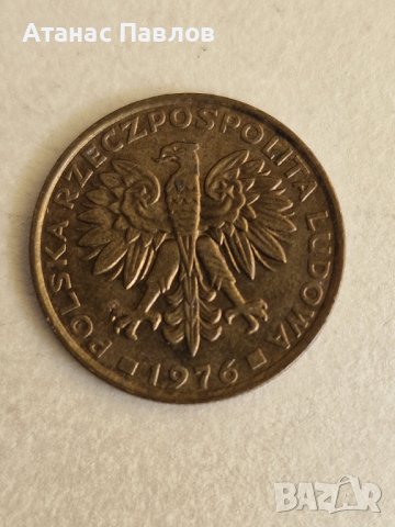 2 Злоти 1976 г. Полша, снимка 2 - Нумизматика и бонистика - 41226728
