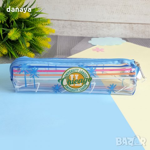 2358 Прозрачен несесер за училище с цветни картинки, снимка 11 - Ученически пособия, канцеларски материали - 33918884