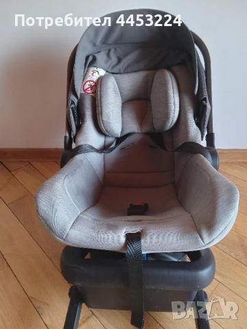 Бебешко столче за кола-nuna и преносима подложка за бебе на nuna