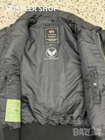 Мъжки бомбер ALPHA INDUSTRIES. Размер S, снимка 6 - Якета - 53066523