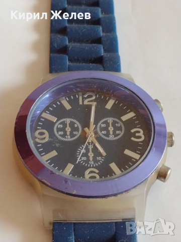 Модерен мъжки часовник с силиконова каишка много красив стилен дизайн - 3256, снимка 6 - Мъжки - 36216132
