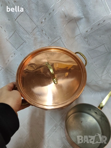 Луксозен комплект медни съдове – немско качество и класически дизайн., снимка 7 - Антикварни и старинни предмети - 53389812