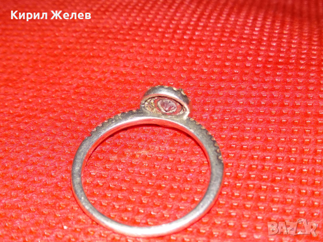 ПРЕКРАСЕН ФИН СКЪПОЦЕНЕН СРЕБЪРЕН ПРЪСТЕН МАРКОВО СРЕБРО SL 925 с ЮВЕЛИРНО ФАСЕТИРАНИ ЦИРКОНИ 41938, снимка 6 - Пръстени - 44610729