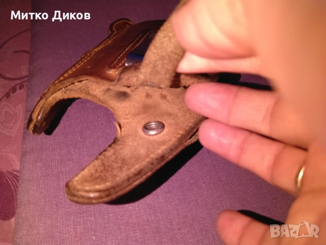 Кобур естествена кожа с два вида захващане, снимка 5 - Оборудване и аксесоари за оръжия - 52905221
