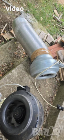 Вентилатор канален центробежен VOK-C 125 180W 70db 1105 m³, снимка 4 - Вентилатори - 50866022