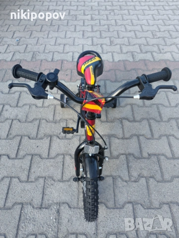 SPRINT Велосипед 14" CASPER червен, снимка 9 - Велосипеди - 53759110