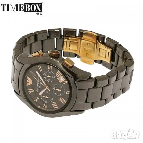 Emporio Armani AR1446 Ceramica Chronograph. Нов мъжки часовник, снимка 3 - Мъжки - 38800973