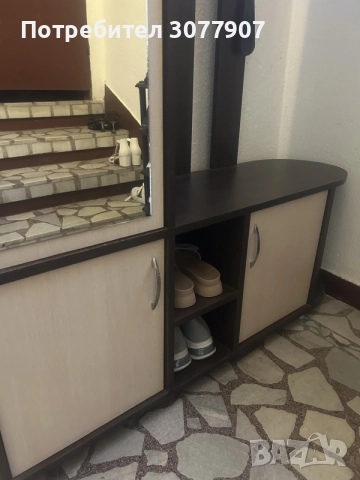 Антре с огледало и шкаф , снимка 3 - Портманта - 55769668