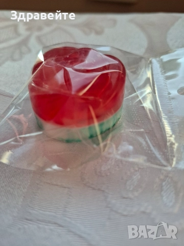 Глицеринови сапунчета розички с хипоалергенни етер масла