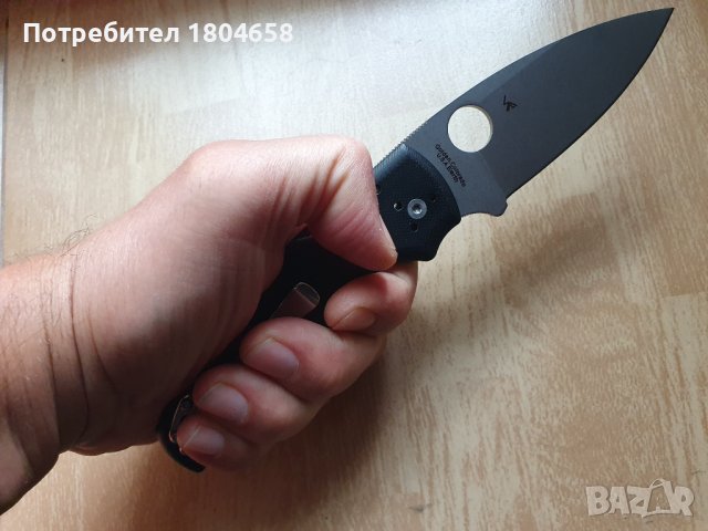 Сгъваем нож Spyderco Shaman, снимка 4 - Ножове - 42041550