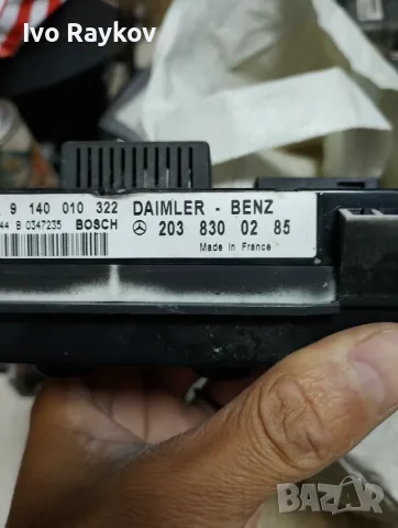 Панел климатк Mercedes W203 C-class 2038300285 , 9140010322 , снимка 5 - Части - 56151853