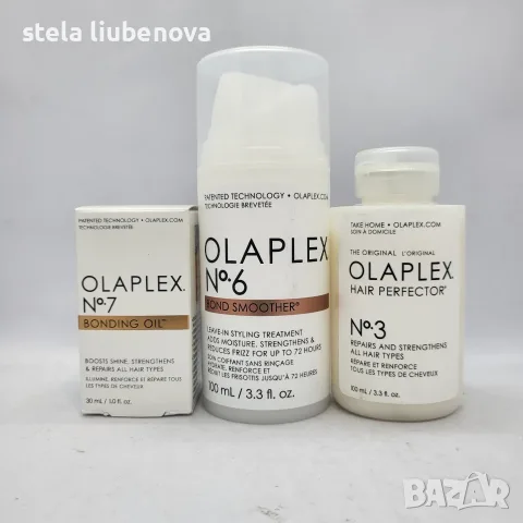 НОВИ Оригинални продукти за коса Olaplex No 3 / No 6 / No 7 – Единични и Лот