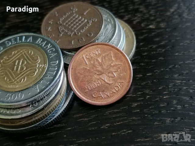 Монета - Канада - 1 цент | 2008г., снимка 1 - Нумизматика и бонистика - 34018738