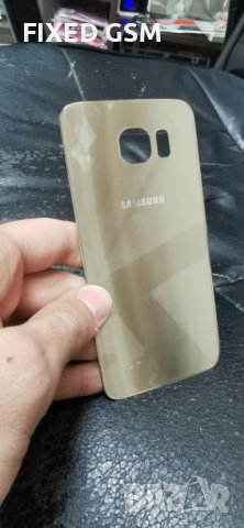 Заден капак за Samsung S6 GOLD, снимка 1 - Ремонт на телефони - 40021707