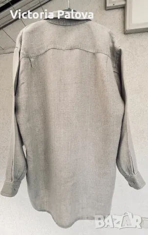 Риза груб лен ( био) HESSNATUR, снимка 5 - Ризи - 49510407