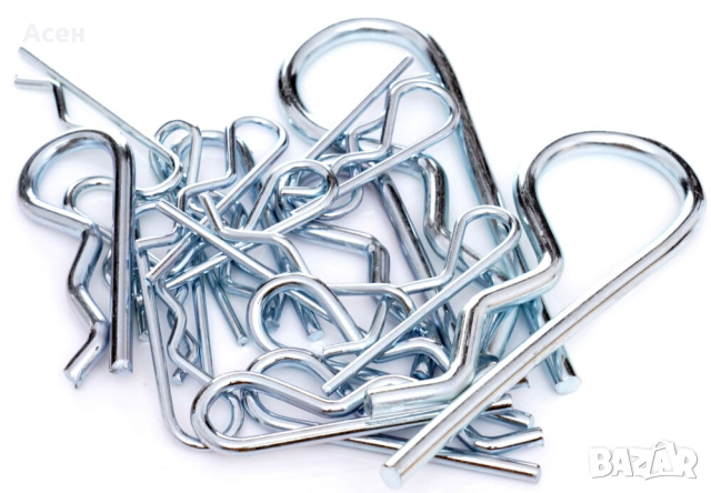 Пружинни шпленти, Комплект от 150 пружинни шплента Цена с ДДС, снимка 4 - Аксесоари и консумативи - 44821057