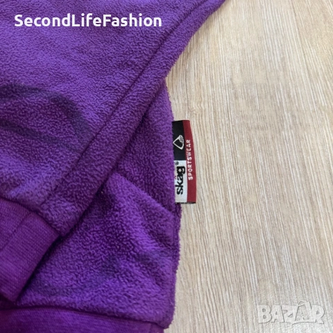 Дамски спортен полар Skag Sportwear лилаво размер L, снимка 3 - Суичъри - 53175121