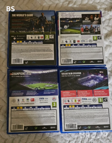 Колекция игри FIFA / FC за PS4, снимка 2 - Игри за PlayStation - 52720173