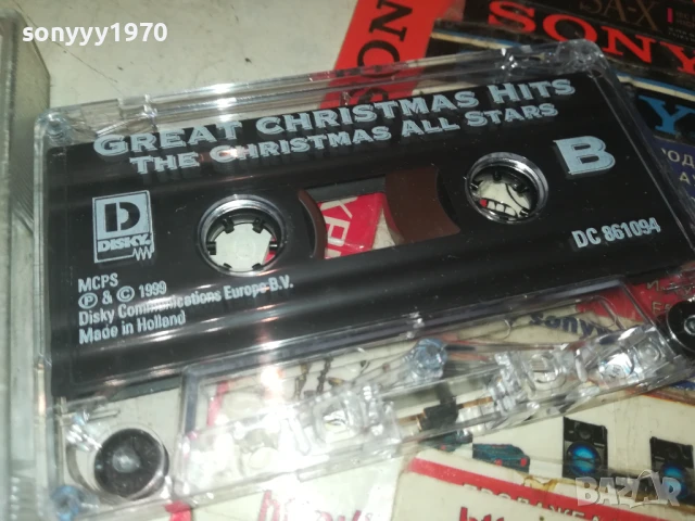 GREAT CHRISTMAS HITS-MADE IN HOLLAND-ORIGINAL TAPE 0308251815, снимка 2 - Аудио касети - 51238029