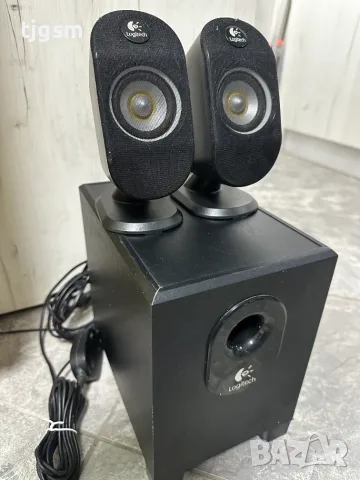 Тонколони , буфер Logitech X-210 2.1 за компютър, снимка 3 - Тонколони - 55980497