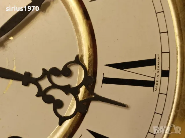 немски стенен часовник franz hermle, снимка 6 - Стенни часовници - 48420114