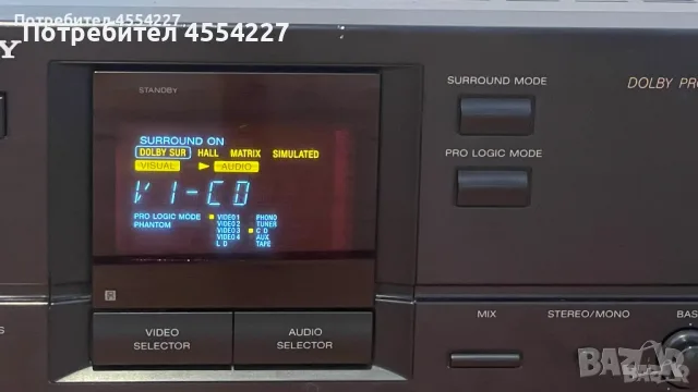 SONY  TA-AV 570, снимка 3 - Ресийвъри, усилватели, смесителни пултове - 55780409