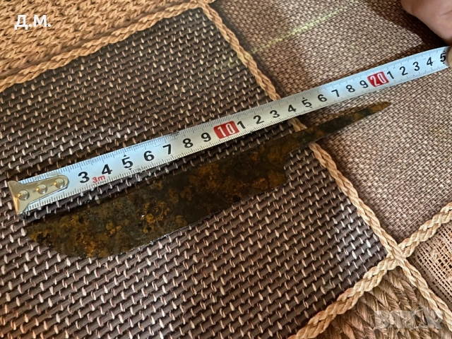 Стар нож-15лв., снимка 3 - Антикварни и старинни предмети - 52583973