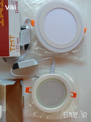 Led луни 12w с ефект нови , снимка 6 - Лед осветление - 39661166