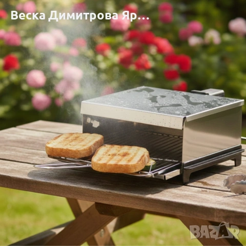 Бездимна електрическа скара Voltz OV51015P , снимка 4 - Скари - 53087739